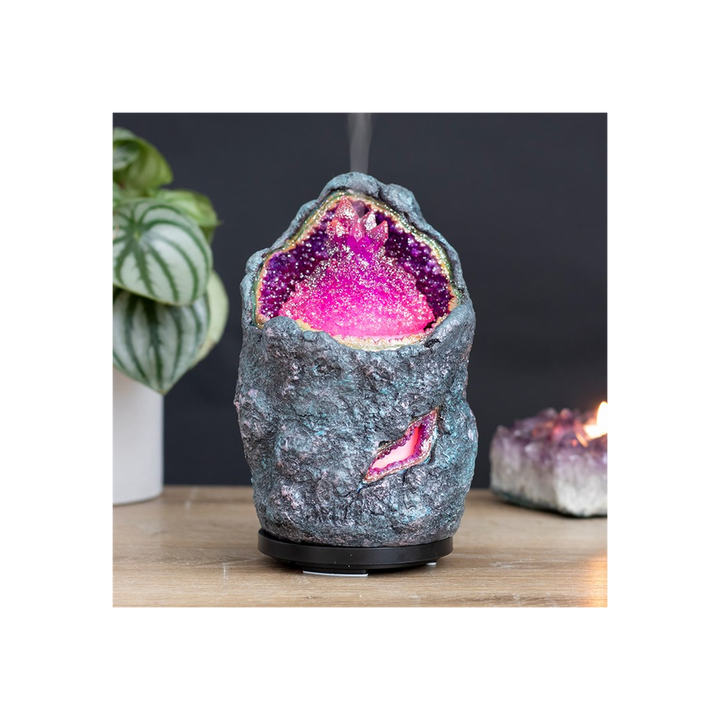Purple Crystal Cave Electric Aroma Diffuser